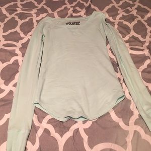Light Blue PINK sleep shirt.